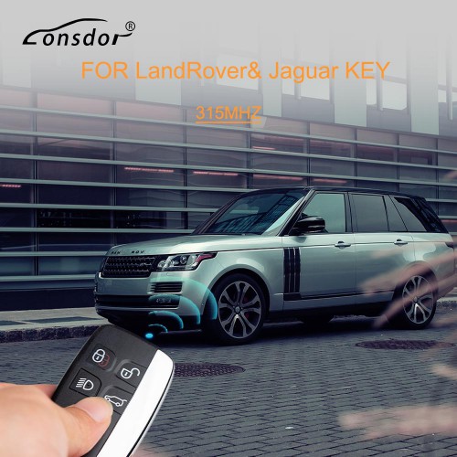 Lonsdor Specific Smart Key for 2015-2018 Land Rover Jaguar 5 Buttons 315MHz/433MHz Works with K518ISE K518S K518 PRO