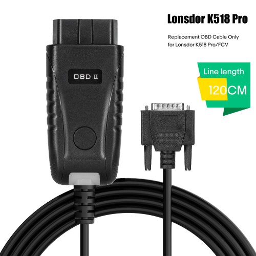 Lonsdor K518 Pro Replacement OBD Cable
