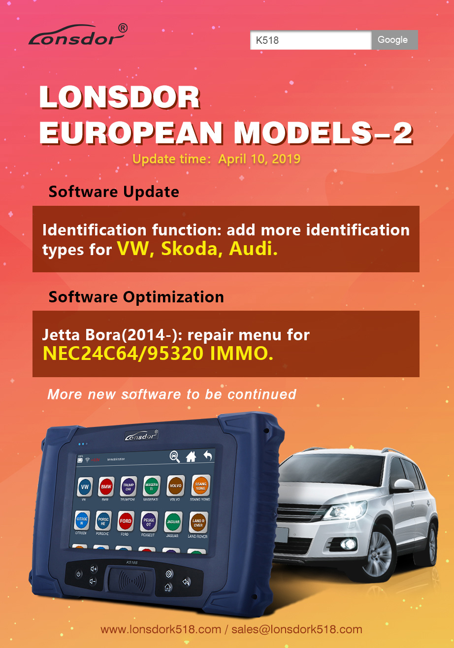 Lonsdor Update European Models-2