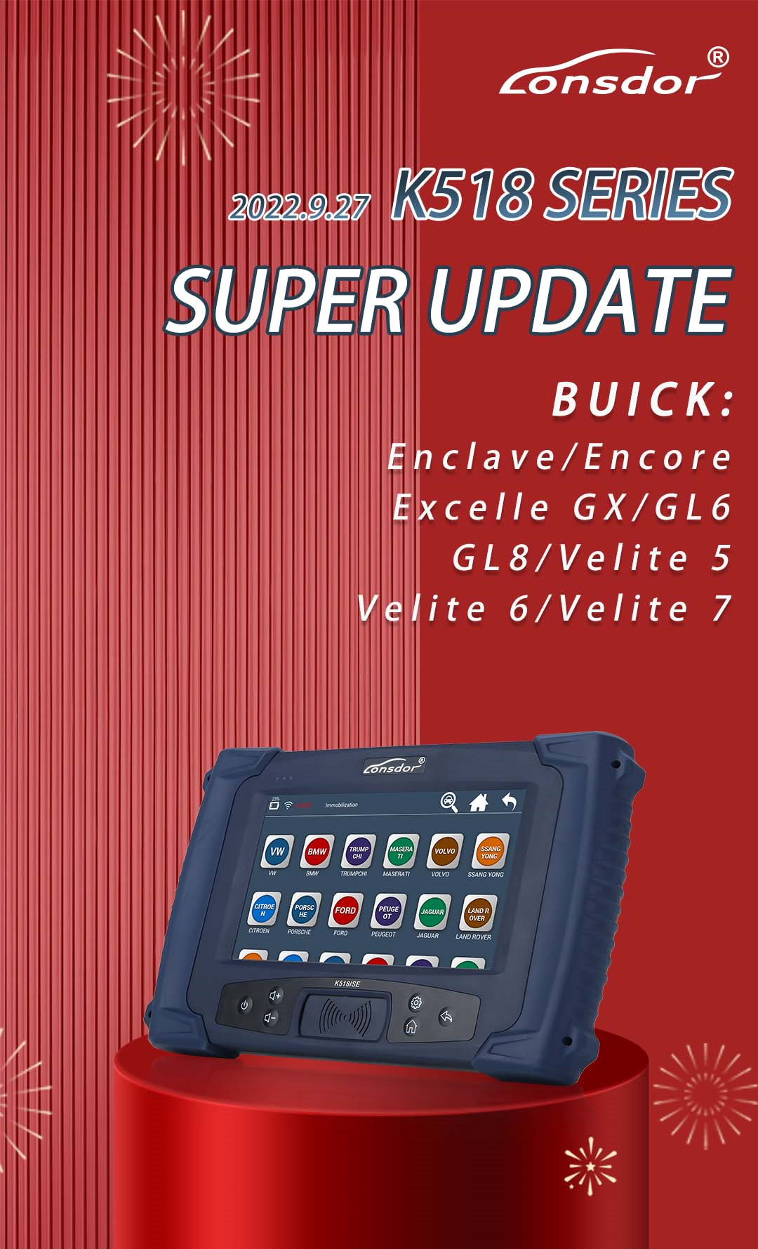 Losndor K518 New Update on Buick