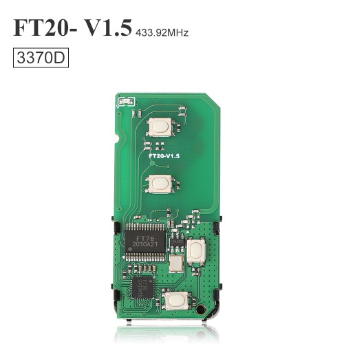 Lonsdor FT20-3370 433.92MHz Toyota 4D Smart Key PCB