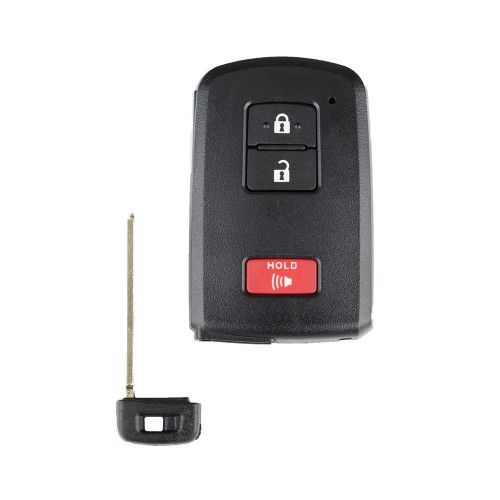 Lonsdor 8A/0020/2110 Toyota Smart Key Shell 1748 Type 2+1 Buttons with logo 5pcs/lot