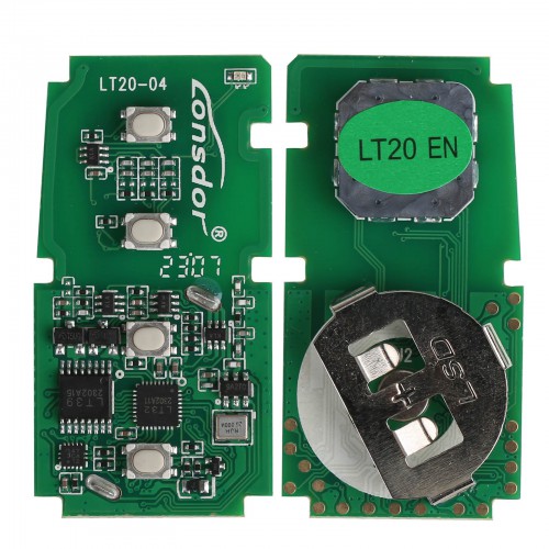 2023 Lonsdor LT20-04 Universal Smart Remote PCB 40/ 80 Bit for Toyota/ Lexus 4 Buttons 315/ 433 MHz