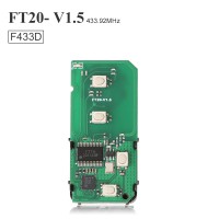 Lonsdor FT20-F433D 433.92MHz Toyota 4D Smart Key PCB