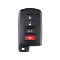 Lonsdor 8A/0020/2110 Toyota SUV Smart Key Shell 1755 Type 3+1 Buttons with logo 5pcs/lot