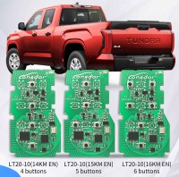 Lonsdor LT20-10 Universal Smart Key All-in-One Board for Toyota/Lexus 8A-BA 4/5/6 Buttons Switchable Frequency