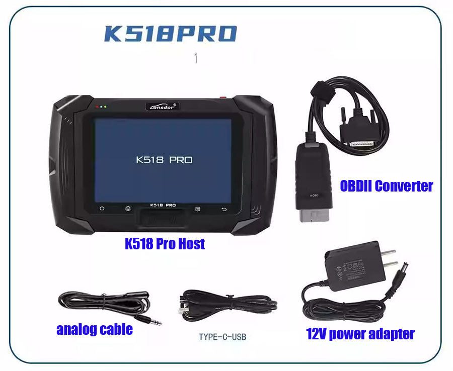 k518 pro package